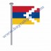 NAGORNO GÖNDER BAYRAK 50x75 ( EBAT SEÇİNİZ ) NAGORNO GÖNDER BAYRAK 50x75 ( EBAT SEÇİNİZ )